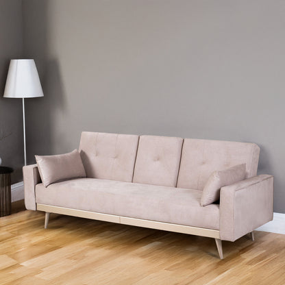 SOFA CAMA NOVA  2.0 MICROFIBRA CRUDO