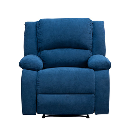 Reclinable Sull estática Microfibra Azul