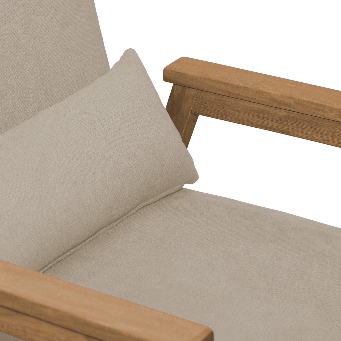 POLTRONA MILAN TELA CAMEL