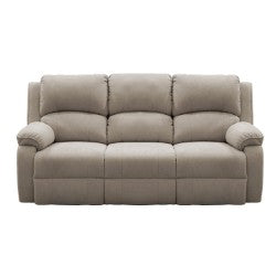 SOFA REC BROOKLYN3 PTOS ESTATICO USB MICROFIBRA  CAMEL