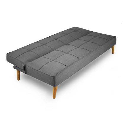 Sofa cama new dax microfibra gris oscuro