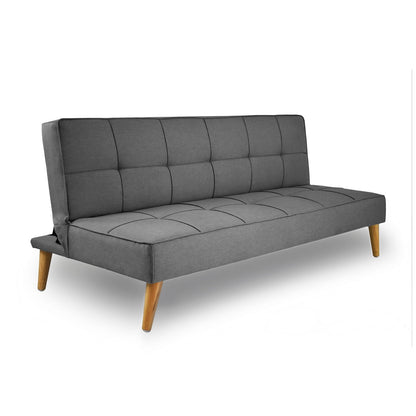 Sofa cama new dax microfibra gris oscuro