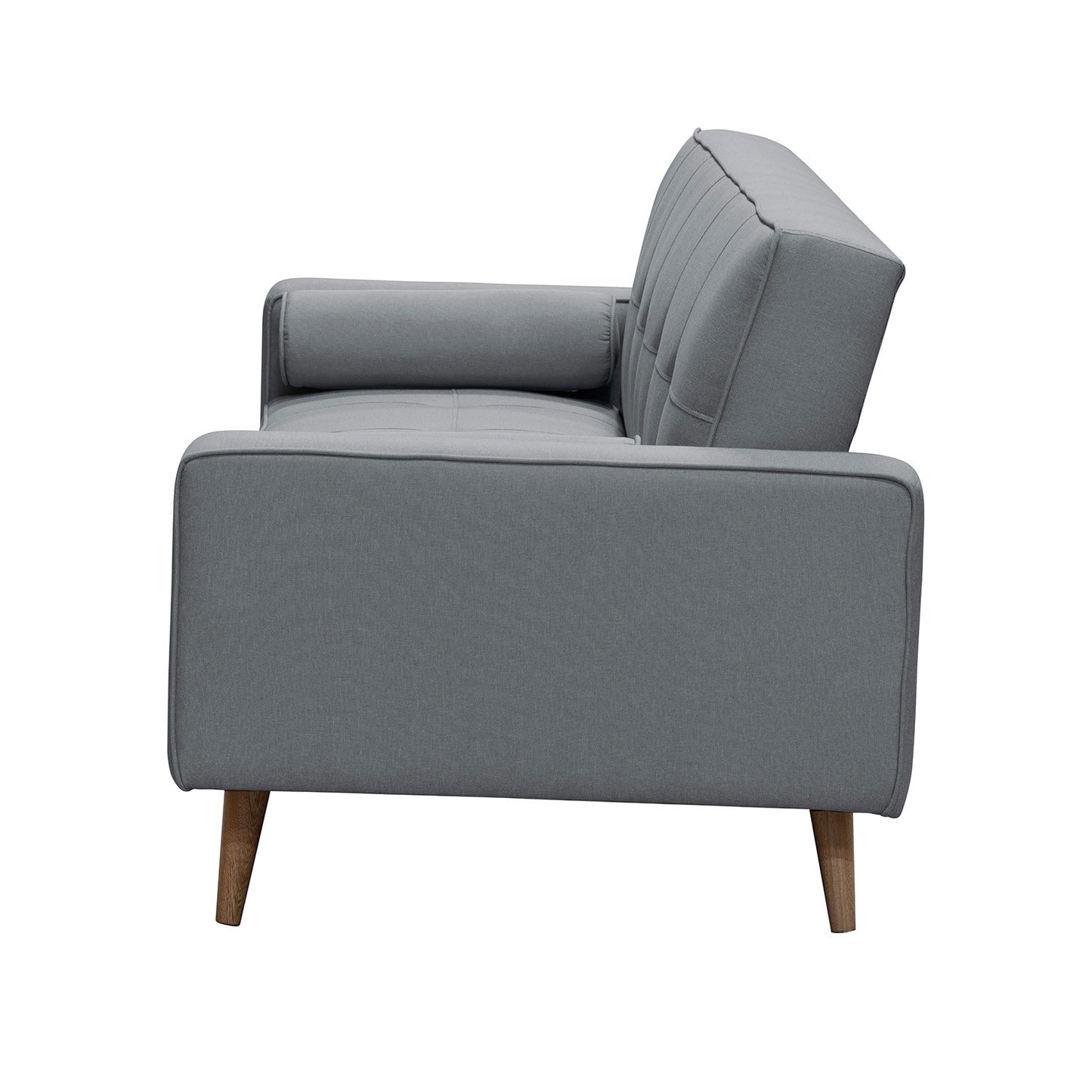 SOFA CAMA JACK MICROFIBRA GRIS OSCURO