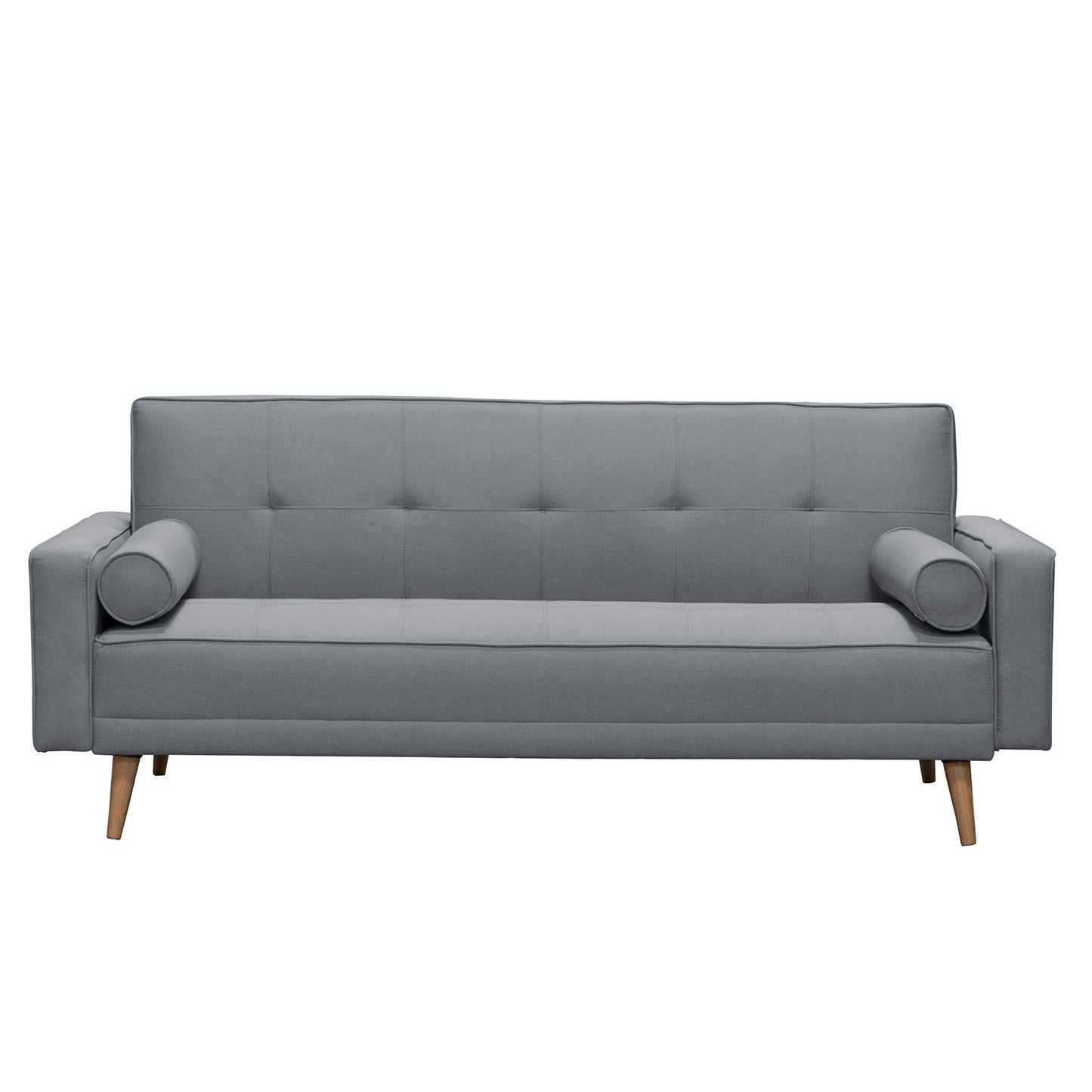 SOFA CAMA JACK MICROFIBRA GRIS OSCURO